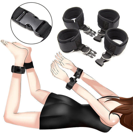 Couples SM Handcuffs Slave