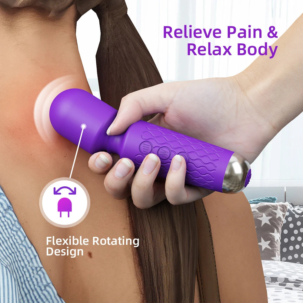 20 Speeds Powerful AV Vibrator