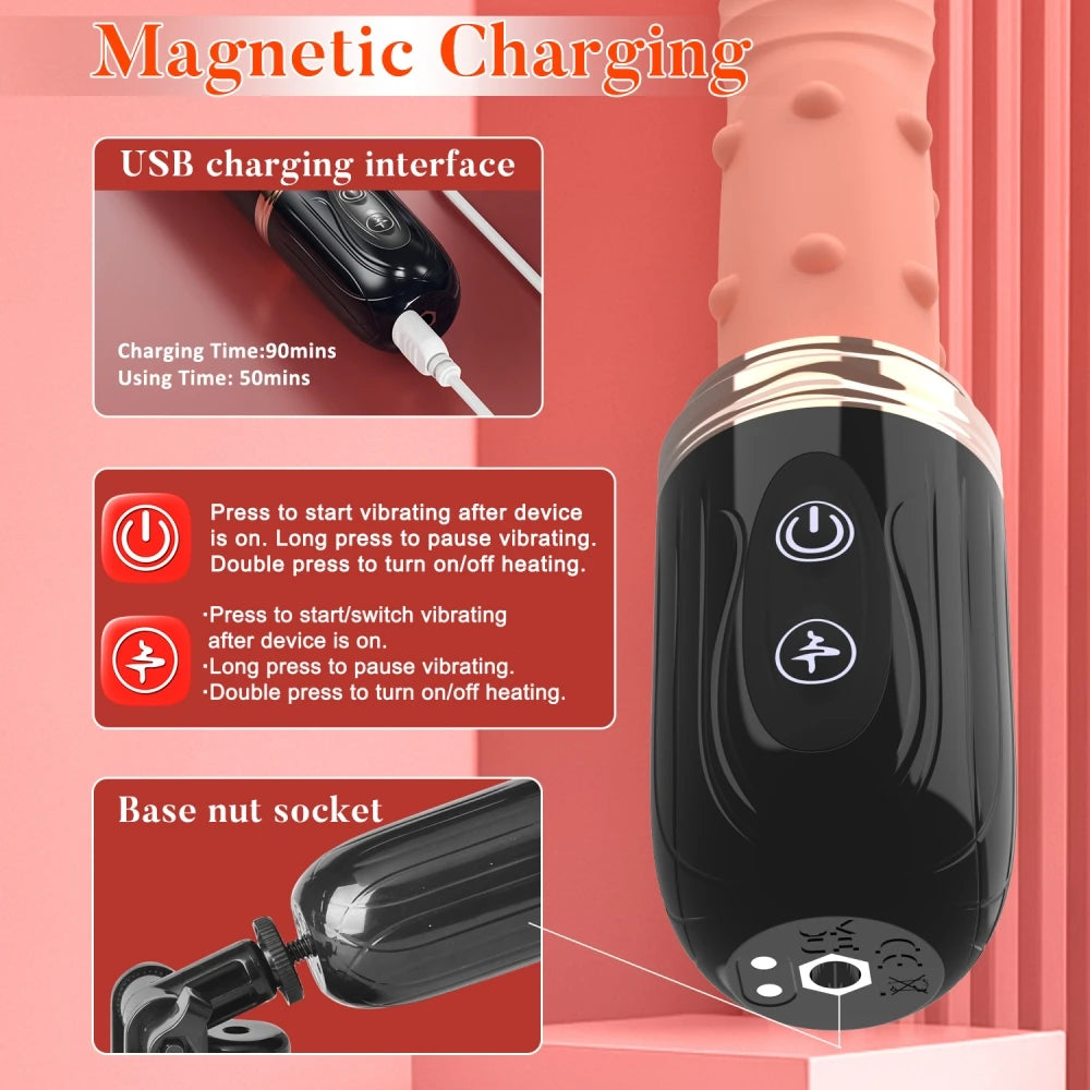 3 In 1 Telescopic Vibrator