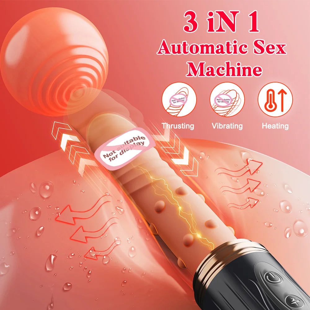3 In 1 Telescopic Vibrator