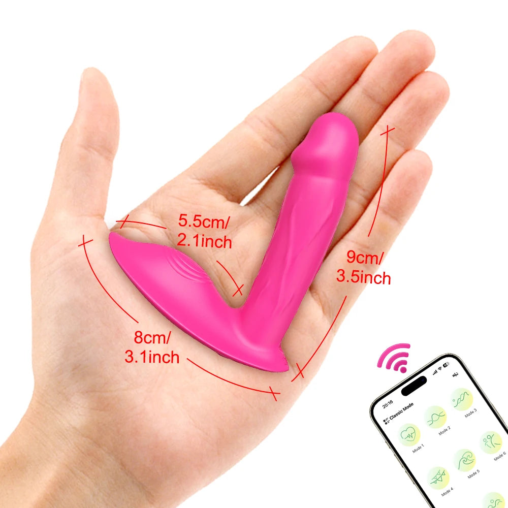 Mini Dildo Vibrators Panties for Women