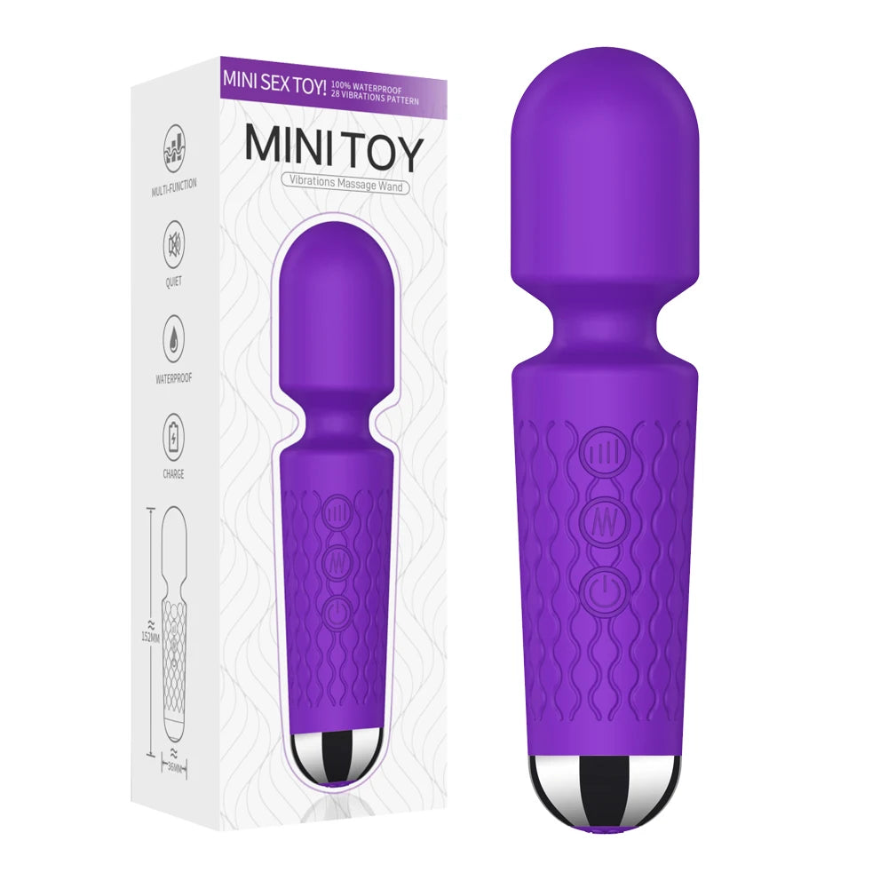 20 Speeds Powerful AV Vibrator