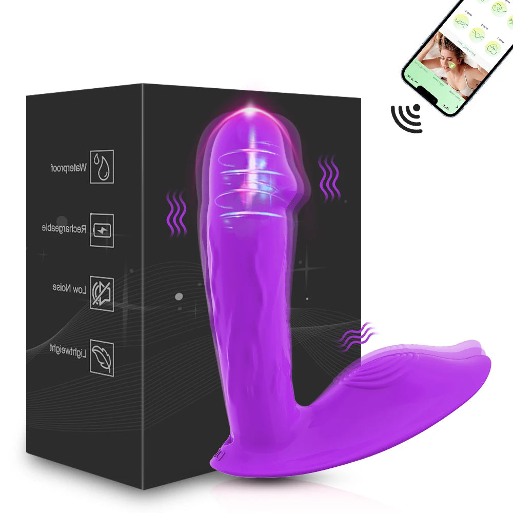 Mini Dildo Vibrators Panties for Women