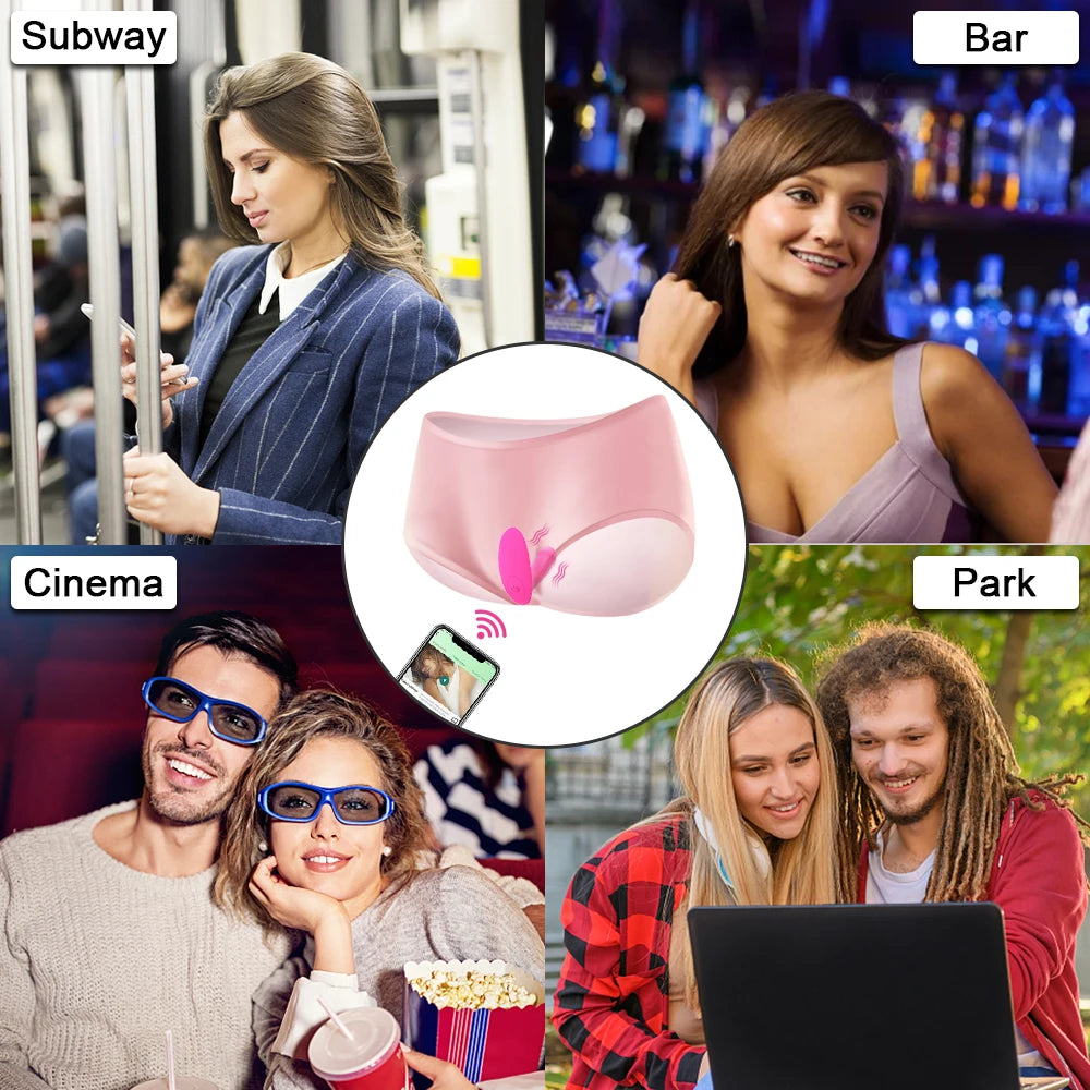 Mini Dildo Vibrators Panties for Women